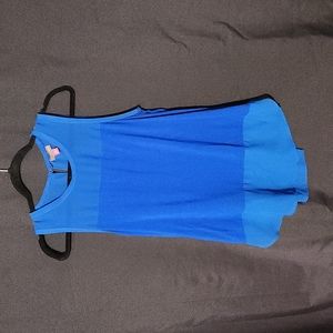 Vince Camuto blue sleeveless blouse, M
